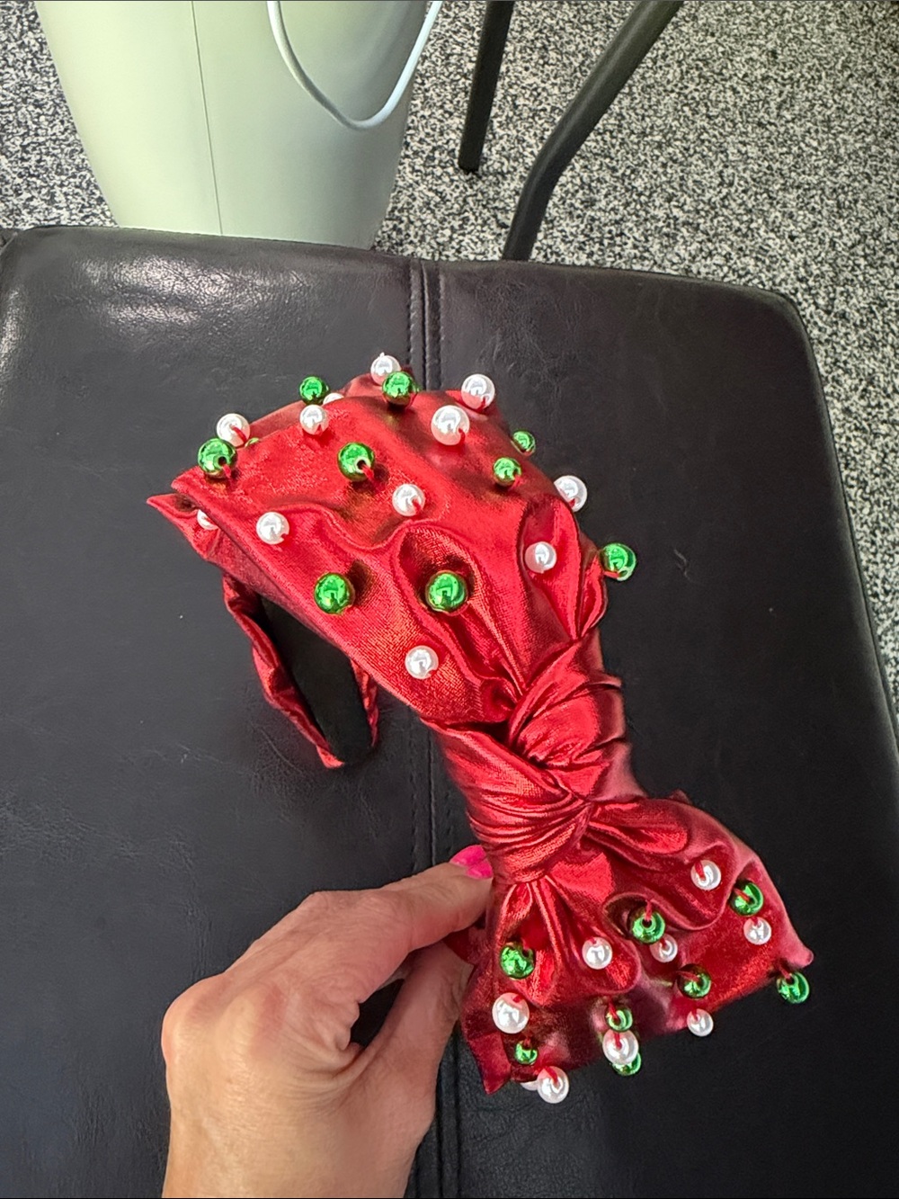 Like new Brianna cannon Christmas headband